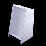 Max Acrylic Lipstick Display Makeup Organizer Rack Storage Case Holder White