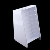 Max Acrylic Lipstick Display Makeup Organizer Rack Storage Case Holder White