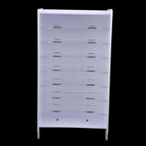 Max Acrylic Lipstick Display Makeup Organizer Rack Storage Case Holder White