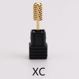Max 6pcs Nail Drill Bits Polishing Grinding Bit for Electric Nail Drill Machine Round