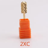 Max 6pcs Nail Drill Bits Polishing Grinding Bit for Electric Nail Drill Machine Round