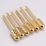 Max 6pcs Nail Drill Bits Polishing Grinding Bit for Electric Nail Drill Machine Round
