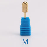 Max 6pcs Nail Drill Bits Polishing Grinding Bit for Electric Nail Drill Machine Round