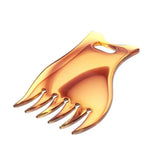 Maxbell Professional Plastic Wide Tooth Oily Hair Comb Styling Hair Lift Combs Brown