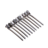 Maxbell 10x Metal Hair Sectioning Clips Sprung Strong Grip Hairdressing Hair Clips
