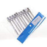 Maxbell 10x Metal Hair Sectioning Clips Sprung Strong Grip Hairdressing Hair Clips