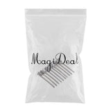 Maxbell 10x Metal Hair Sectioning Clips Sprung Strong Grip Hairdressing Hair Clips