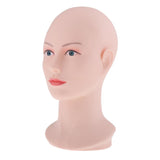 Maxbell Professional PVC Women Mannequin Manikin Head for Making Display Wigs Hats