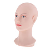 Maxbell Professional PVC Women Mannequin Manikin Head for Making Display Wigs Hats