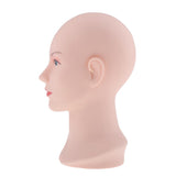 Maxbell Professional PVC Women Mannequin Manikin Head for Making Display Wigs Hats