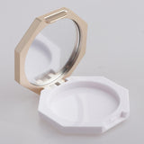 Maxbell Plastic Empty Powder Case Box Face Powder Makeup Blusher Cosmetic Container