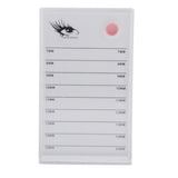 Maxbell Acrylic False Eyelash Storage Case Organizer Lash Glue Holder Pallet Set Glue Cup