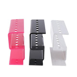 Maxbell Plastic Tweezers Scissors Display Stand Holder Shelf For Eyelash Extensions Pink