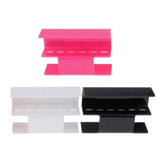 Maxbell Plastic Tweezers Scissors Display Stand Holder Shelf For Eyelash Extensions Pink