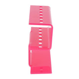 Maxbell Plastic Tweezers Scissors Display Stand Holder Shelf For Eyelash Extensions Pink