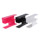 Maxbell Plastic Tweezers Scissors Display Stand Holder Shelf For Eyelash Extensions Pink
