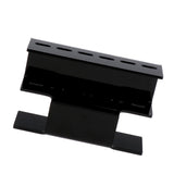 Maxbell Plastic Tweezers Scissors Display Stand Holder Shelf For Eyelash Extensions Black