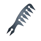 Maxbell Pro Double-sided Wide Tooth Oily Hair Comb Styling Hair Lift Comb Black