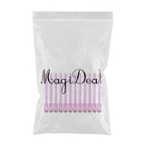 Maxbell 14pcs Duckbill Clips 3.5'' Curling Clip Grips for Hair Styling Makeup Pink