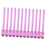 Maxbell 14pcs Duckbill Clips 3.5'' Curling Clip Grips for Hair Styling Makeup Pink