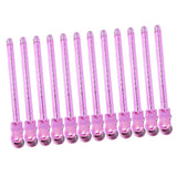 Maxbell 14pcs Duckbill Clips 3.5'' Curling Clip Grips for Hair Styling Makeup Pink