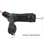 Maxbell 180cm Tattoo Clip Cord Tattoo Hook Line Silicone Tattoo Wire Cable Red