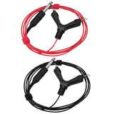 Maxbell 180cm Tattoo Clip Cord Tattoo Hook Line Silicone Tattoo Wire Cable Red