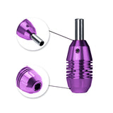 Maxbell Aluminum Alloy Self Lock Tattoo Machine Tube Handle Grip Handle Bar Purple