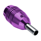 Maxbell Aluminum Alloy Self Lock Tattoo Machine Tube Handle Grip Handle Bar Purple