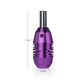 Maxbell Aluminum Alloy Self Lock Tattoo Machine Tube Handle Grip Handle Bar Purple