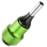 Maxbell AluminumAlloy Tattoo Grip Tube Adjustable Cartridge Tattoo Grip Handle Green