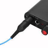 Maxbell Tattoo Power Supply Silicone RCA Connector Clip Cord Tattoo Hook Line Blue