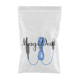 Maxbell Tattoo Power Supply Silicone RCA Connector Clip Cord Tattoo Hook Line Blue