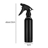 Maxbell Aluminum Empty Hair Styling Trigger Spray Bottle Fine Mist Sprayer 250ml Black