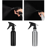 Maxbell Aluminum Empty Hair Styling Trigger Spray Bottle Fine Mist Sprayer 250ml Black