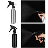 Maxbell Aluminum Empty Hair Styling Trigger Spray Bottle Fine Mist Sprayer 250ml Black