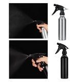 Maxbell Aluminum Empty Hair Styling Trigger Spray Bottle Fine Mist Sprayer 250ml Black