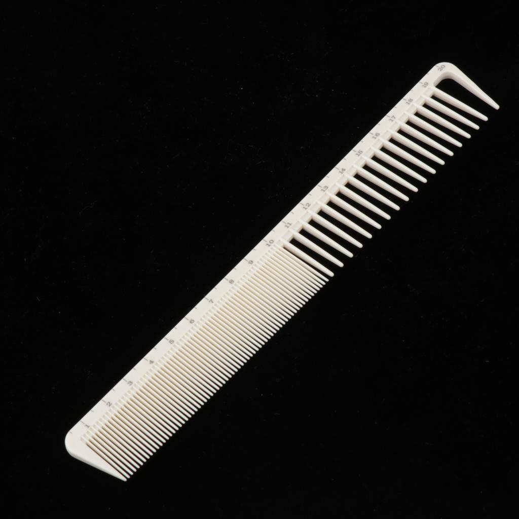 Maxbell Salon Professional Barber Hairdressing Resin Comb Hair Comb with Scale K003 - Aladdin Shoppers