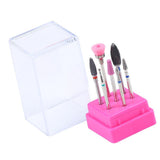 Maxbell 8X Nail File Bit Manicure Pedicure Drill Bits Manicure Tool wit Storage Case