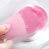 Maxbell Electric Vibrating Face Massager Deep Pore Cleansing Exfoliating Cleanser Pink