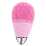 Maxbell Electric Vibrating Face Massager Deep Pore Cleansing Exfoliating Cleanser Pink