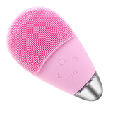 Maxbell Electric Vibrating Face Massager Deep Pore Cleansing Exfoliating Cleanser Pink