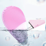 Maxbell Electric Vibrating Face Massager Deep Pore Cleansing Exfoliating Cleanser Pink