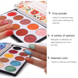 Maxbell 10 Colors Matte & Shimmering Eyeshadow Palette Eye Makeup Kit with Brush