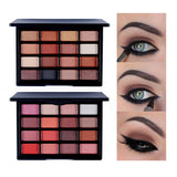 Maxbell 16 Colors Beauty Eyeshadow Makeup Palette Matte Glitter Eye Shadow Pallet 01