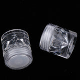 Maxbell Empty Loose Powder Case with Sifter Refillable Eyeshadow Blusher Jars 3ml Single Hole