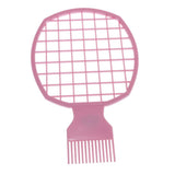 Maxbell 2 In 1 Afro Twist Hair Comb DIY Styling Hair Pick Twist Wave Curling Comb Pink