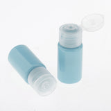 Maxbell 10Pcs PET Makeup Toner Remover Liquid Containers Travel Shampoo Bottles 10ml Light Blue