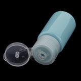 Maxbell 10Pcs PET Makeup Toner Remover Liquid Containers Travel Shampoo Bottles 10ml Light Blue