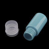 Maxbell 10Pcs PET Makeup Toner Remover Liquid Containers Travel Shampoo Bottles 10ml Light Blue